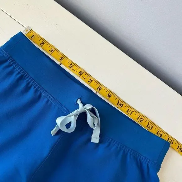 Figs Blue Scrub Drawstring Pants XS - Picture 2 of 12